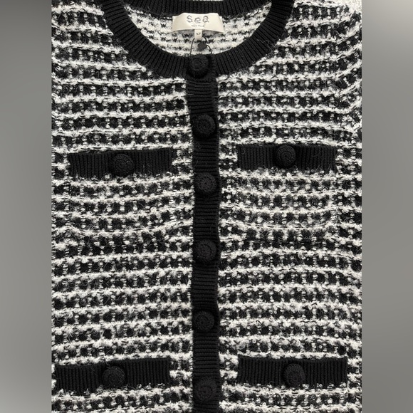 NWT Sea Corby Wool Blend Cardigan - Picture 3 of 7